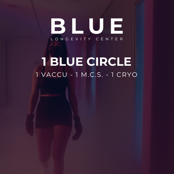 1x BLUE Circle