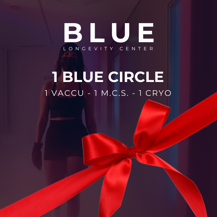 1x BLUE Circle